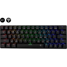 White Shark Kaiken Gaming Μηχανικό Ασύρματο Bluetooth Πληκτρολόγιο RGB Μαύρο (US)