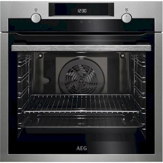AEG IKB64413IB & BEE435111M Eντοιχιζόμενο Σετ Φούρνος και Εστία 72 Lt Inox image 2
