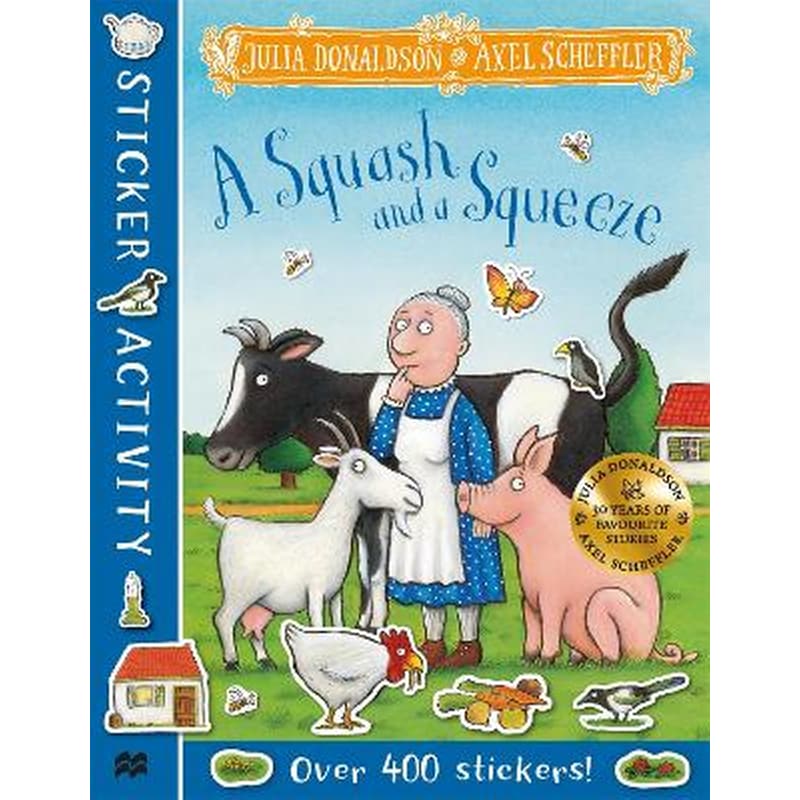 Squash and a Squeeze Sticker Book