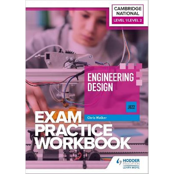 Level 1/Level 2 Cambridge National in Engineering Design (J822) Exam Practice Workbook image 0