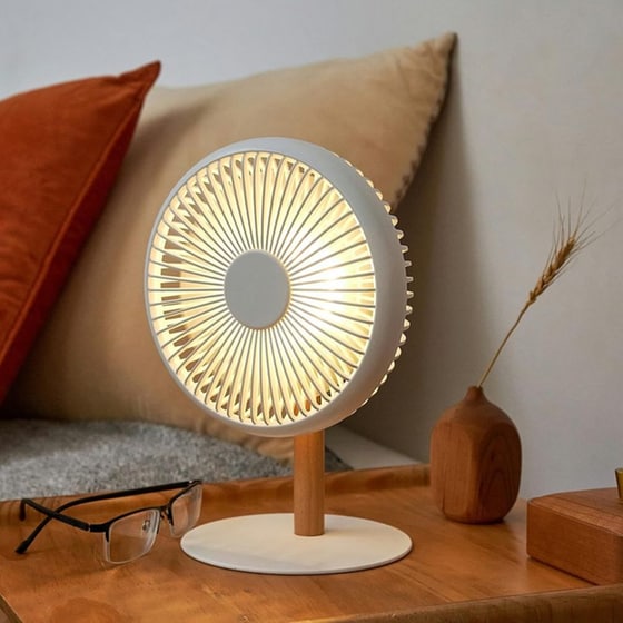 Ανεμιστηράκι&nbsp;Γραφείου&nbsp;Gingko Light&nbsp;Cream&nbsp;White image 3