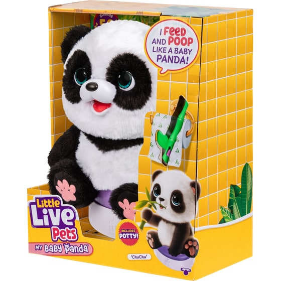 Λούτρινο Διαδραστικό Κατοικίδιο Little Live Pets My Baby Panda (20cm) image 1