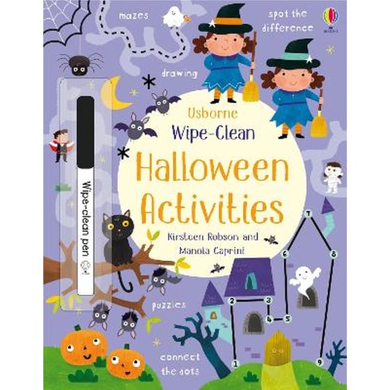 Wipe-Clean Halloween Activities image 0