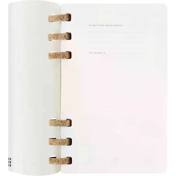 Ημερολόγιο Σπιράλ Moleskine 2026 12Μ Large Spiral Black Soft image 3