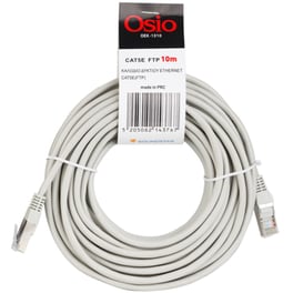 Καλώδιο Δικτύου Osio OEK-1310 Cat5e FTP 10m