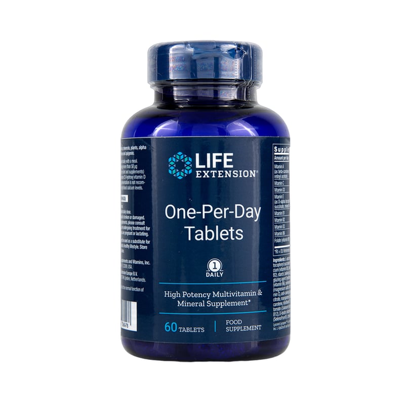 Life Extension Multivitamin One-per-day Tablets - 60 ταμπλέτες