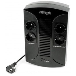 UPS Energenie EG-UPS-002 850VA με AVR και 4 Extra Sockets Μαύρο