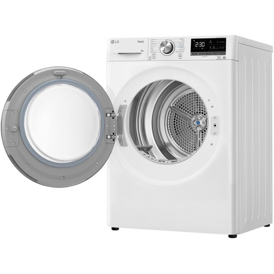 LG RH80V9AVHN 8 kg με Αντλία Θερμότητας Λευκό Στεγνωτήριο Ρούχων image 16