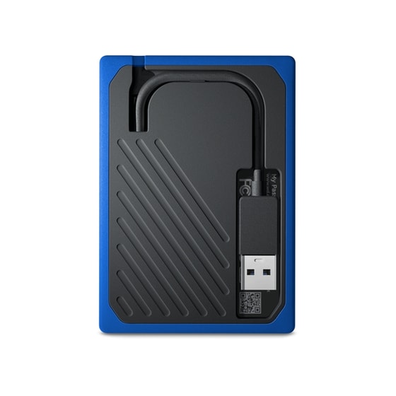 Western Digital My Passport Go USB 3.0 SSD 500GΒ 2.5" Μπλε image 4