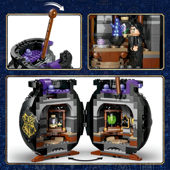 LEGO® Harry Potter™ Καζάνι: Αίθουσα Διδασκαλίας Μυστικών Φίλτρων (76464) image 2
