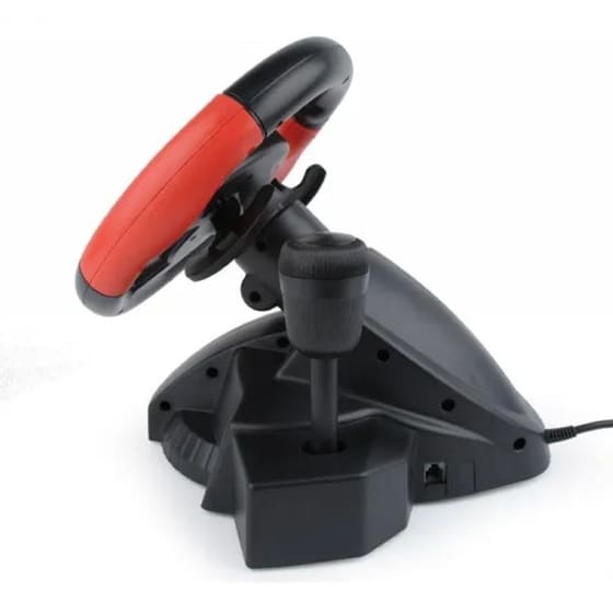 Xtrike Me GP903 Τιμονιέρα με Πετάλια για PS4,PS3,Xbox One,PC - Μαύρο image 1