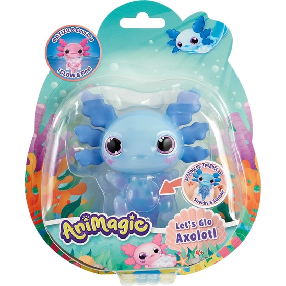 Animagic Φιγούρα Νερού Let's Glo Axolotl image 3