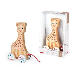 Ξύλινο Παιχνίδι JANOD Συρόμενο Sophie La Girafe