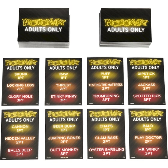Pictionary Adults Only Επιτραπέζιο (Mattel) image 4