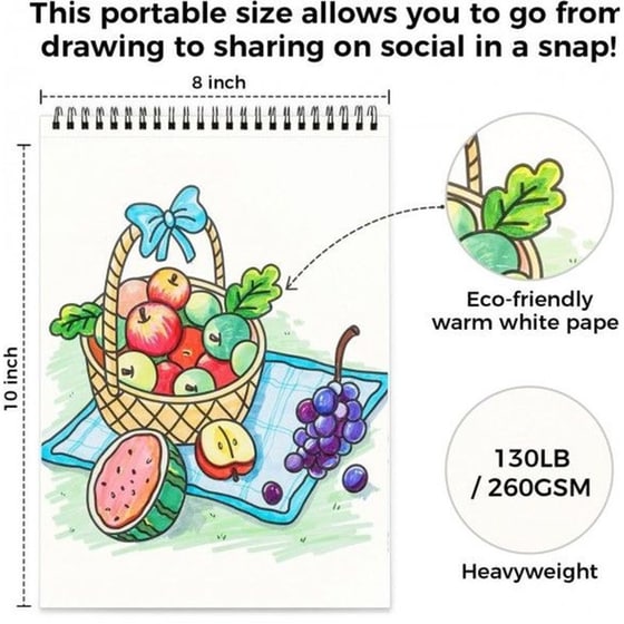 Μπλοκ&nbsp;Σχεδίου&nbsp;Ohuhu&nbsp;my&nbsp;Simple&nbsp;Pleasure image 3