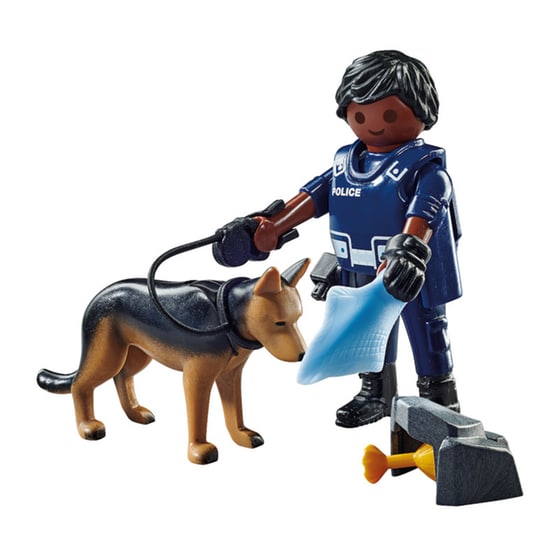 PLAYMOBIL® Special Plus Αστυνομικός με σκύλο-ανιχνευτή (71162) image 3