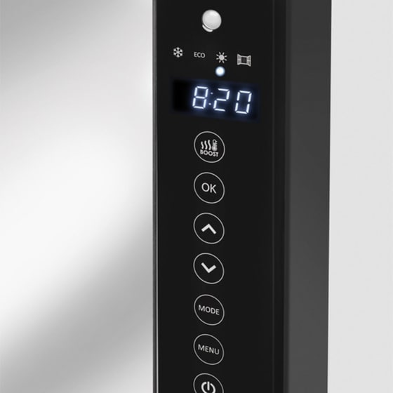 RADIALIGHT WINDY VISIO 1800 W Ασημί Αερόθερμο Μπάνιου image 3