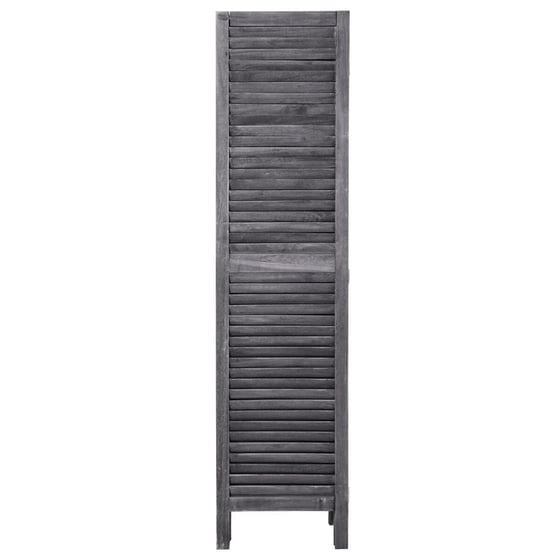 Διακοσμητικό Παραβάν Spitishop A-s 109624 Ξύλινο 121.8x1.9x170.7cm - Γκρι image 3