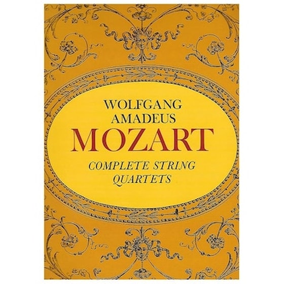 Βιβλίο Για Σύνολα Dover Publications Mozart - Complete String Quartets image 0