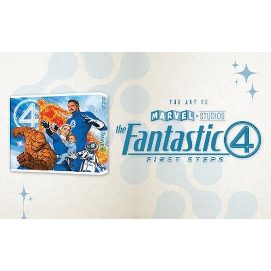 Marvel Studios' The Fantastic Four: First Steps - The Art Of The Movie Deluxe Edition Slipcase image 0