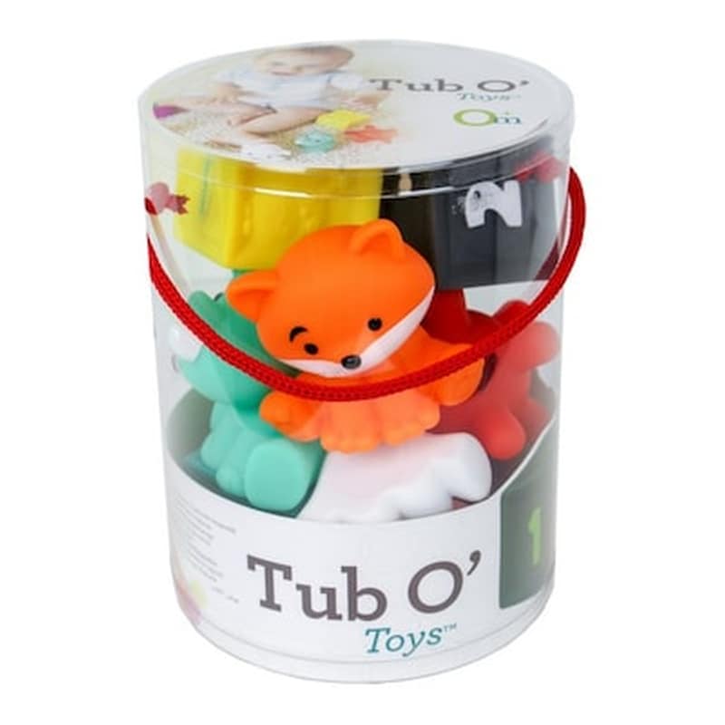 INFANTINO Infantino Σετ Συμπιεσμένα Παιχνίδια Μπάνιου 9τμχ Tub O’ Toys B-930-216289-00