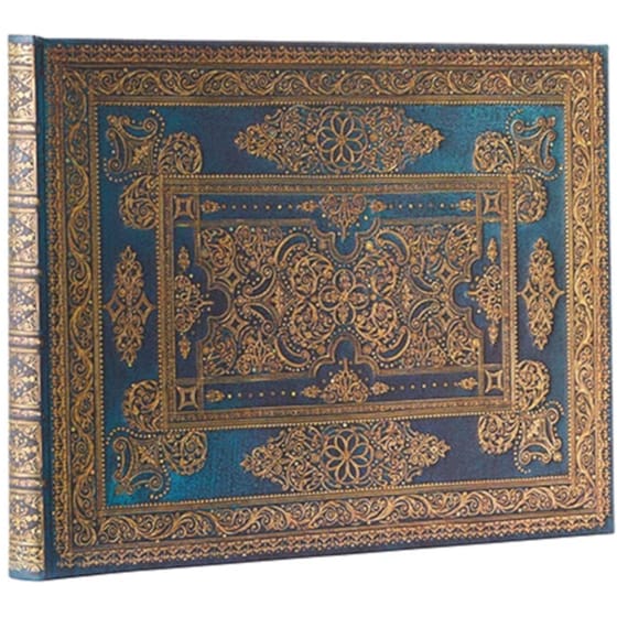Guest Book Paperblanks Blue Luxe image 1
