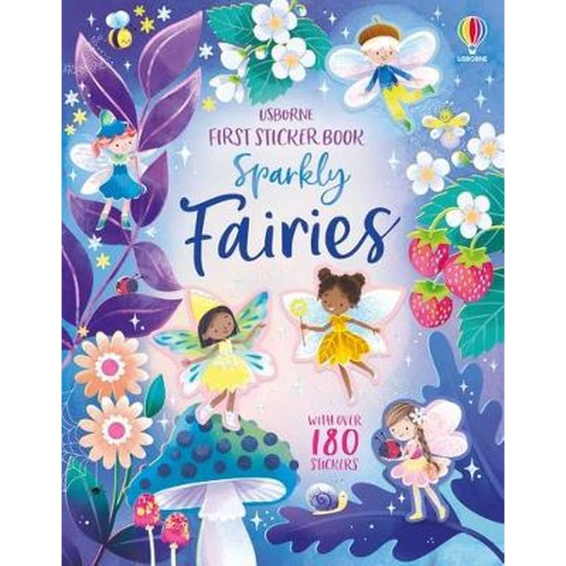 First Sticker Book Sparkly Fairies