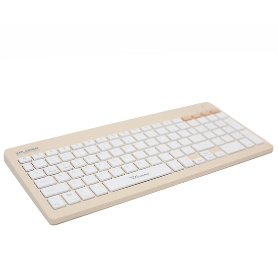 Alcatroz BTR200S Ασύρματο Bluetooth Πληκτρολόγιο Αγγλικό (US) - Μπεζ image 1