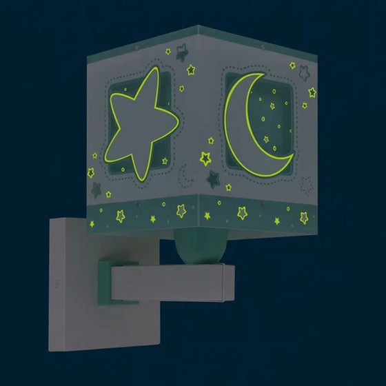 Παιδικό Φωτιστικό Τοίχου Ango Moonlight 63239H - Μέντα image 3