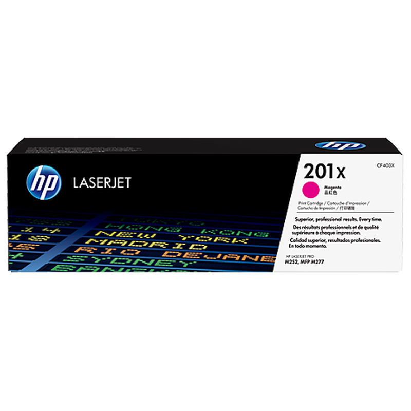 HP Toner HP 201X CF403X - Magenta