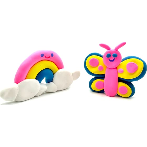 Πηλός Ooly Creatibles Mini Air Dry Clay Kit - Rainbow BFFs image 3