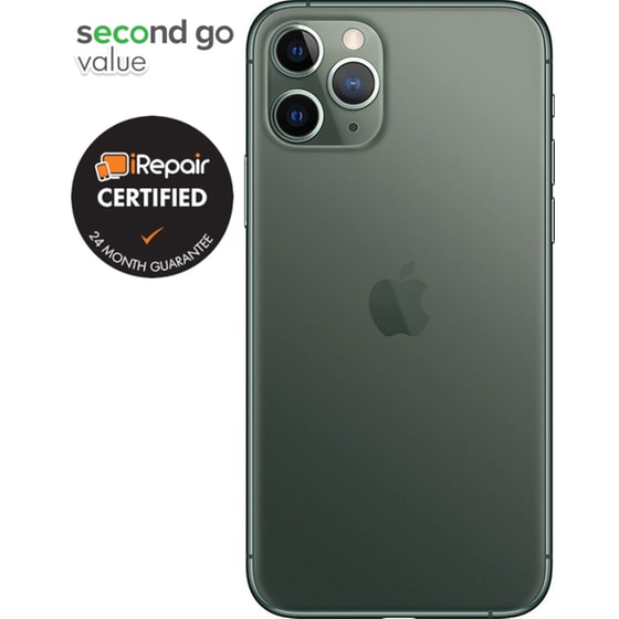 Μεταχειρισμένο Apple iPhone 11 Pro 64GB Midnight Green second go value Certified by iRepair image 3