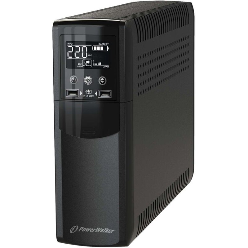 UPS POWERWALKER VI 1000 CSW Line Interactive 1000VA 230V Μαύρο