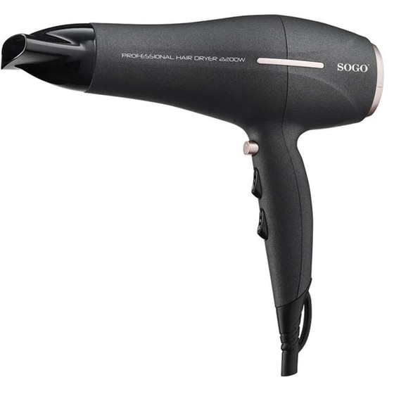 Σεσουάρ Μαλλιών SOGO SEC-SS-3675 2200 W Μαύρο image 0