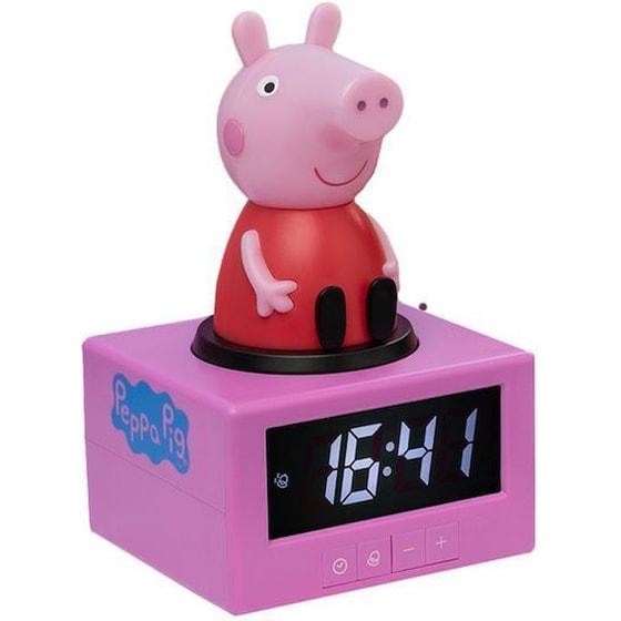 Επιτραπέζιο Ρολόι Paladone Peppa Pig Ροζ image 0
