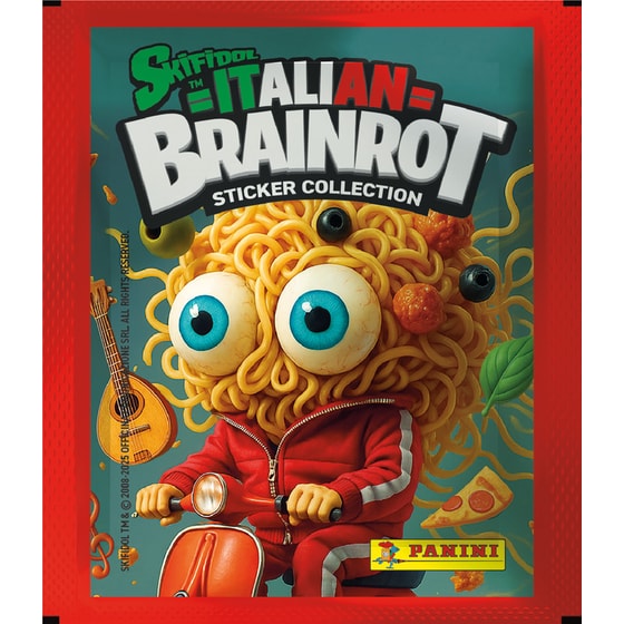 Italian Brainrot Panini Skifidol Αυτοκόλλητα - 1 Φακελάκι (5 Αυτοκόλλητα) image 0
