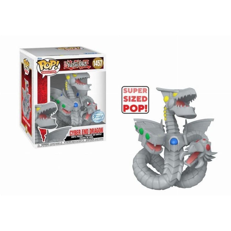 Funko Pop! Animation - Yu-Gi-Oh! - Cyber End Dragon #1457 Supersized