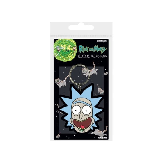 Μπρελόκ Pyramid Rick and Morty - Rick Crazy Smile - Γαλάζιο image 0