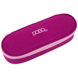 Κασετίνα Οβάλ Polo Box IV Magenta/Pink