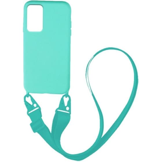 Θήκη Xiaomi Redmi Note 11S - My Colors Carryhang Liquid Silicone Strap - Γαλάζιο image 0