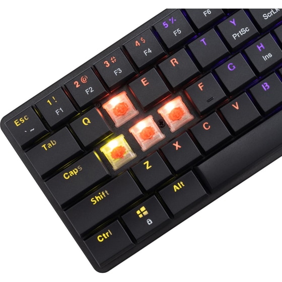 White Shark Nagamaki Ενσύρματο Gaming Πληκτρολόγιο με Red διακόπτες - Black (US) Nagamaki image 3