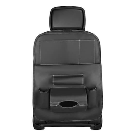 Car Organizer For The Seat Foldable Shelf Mini Car Table Black image 3