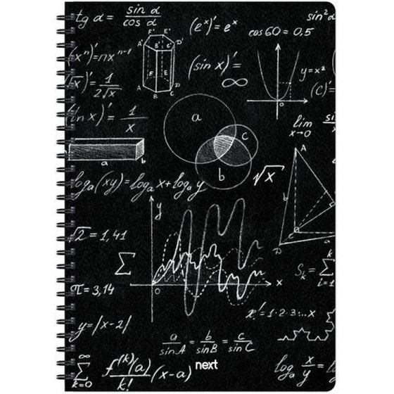 Τετράδιο Σπιράλ NEXT Trends Α4 3 Mathematics (1 Τεμάχιο) image 0