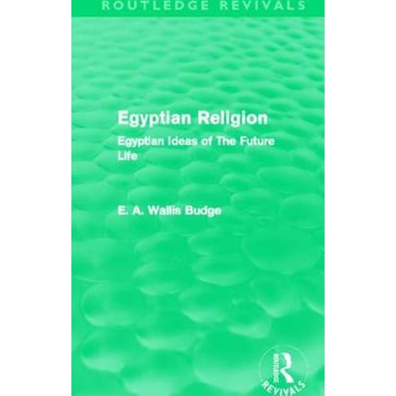 Egyptian Religion (Routledge Revivals) image 0