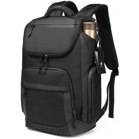 Ozuko Backpack Αδιάβροχο 23.5lt Μαύρο image 2
