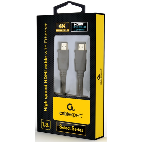Καλώδιο Cablexpert HDMI High speed Select male - 1.8m image 2