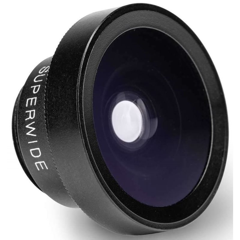HITCASE Φακός Κάμερας Hitcase TruLUX SuperWide lens - Black