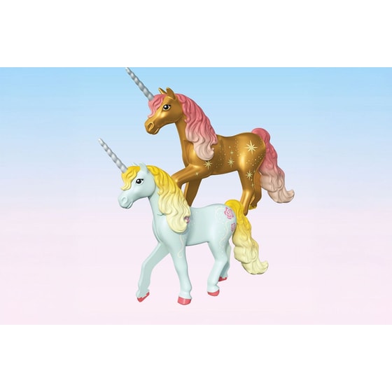 PLAYMOBIL®&nbsp; Magic Μονόκερος με Ροζ Χαίτη & Νεράιδα (71841) image 4