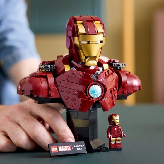 LEGO® ǀ Marvel Προτομή Άιρον Μαν MK4 (76327) image 3