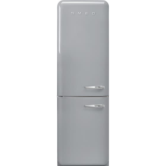 SMEG FAB32LSV5 Total No Frost 331 Lt SilverFree Ψυγειοκαταψύκτης image 0